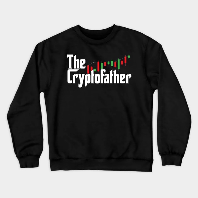 The CryptoFather Crewneck Sweatshirt by JayD World